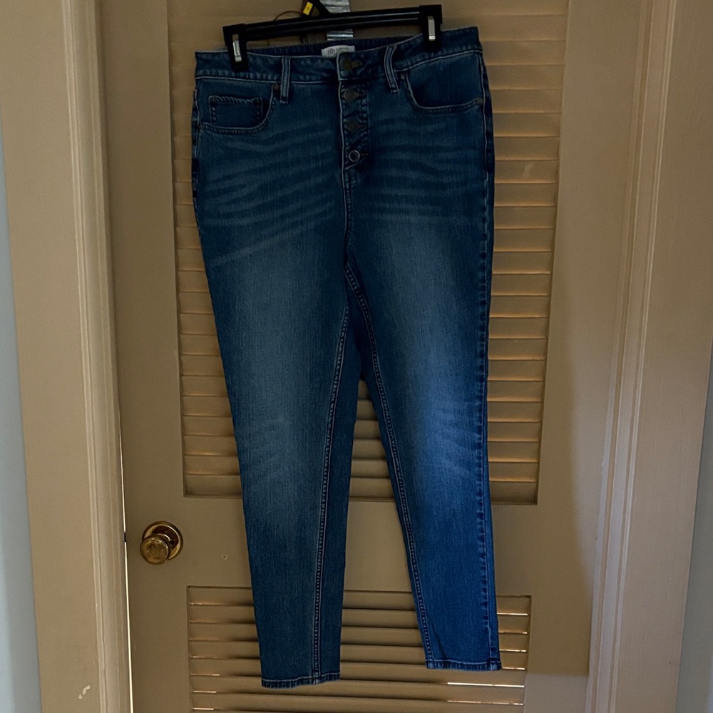 Candace Cameron Bure Dark Blue Skinny Jeans